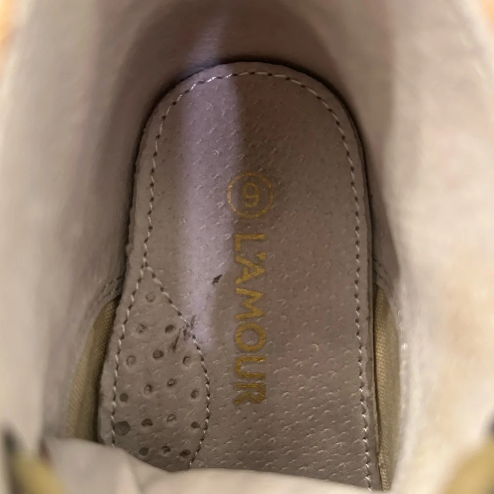 L’Amour toddler boys Brown leather shoes size 9 - Picture 6 of 7